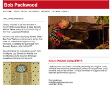 Tablet Screenshot of bobpackwood.com